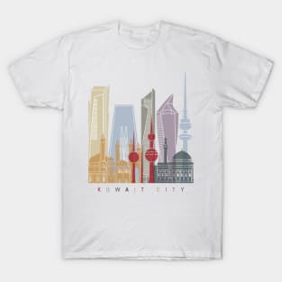 Kuwait city skyline poster T-Shirt